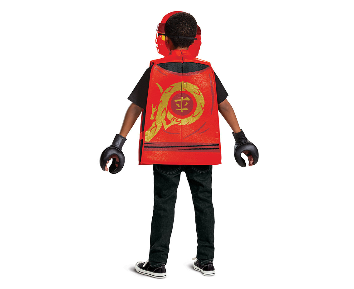 Kai Legacy Basic role-play costume - Lego Ninjago (licensed), one size / child