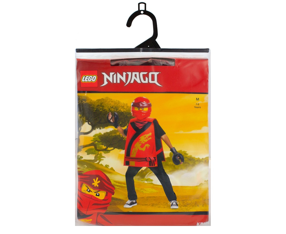 Kai Legacy Basic role-play costume - Lego Ninjago (licensed), one size / child
