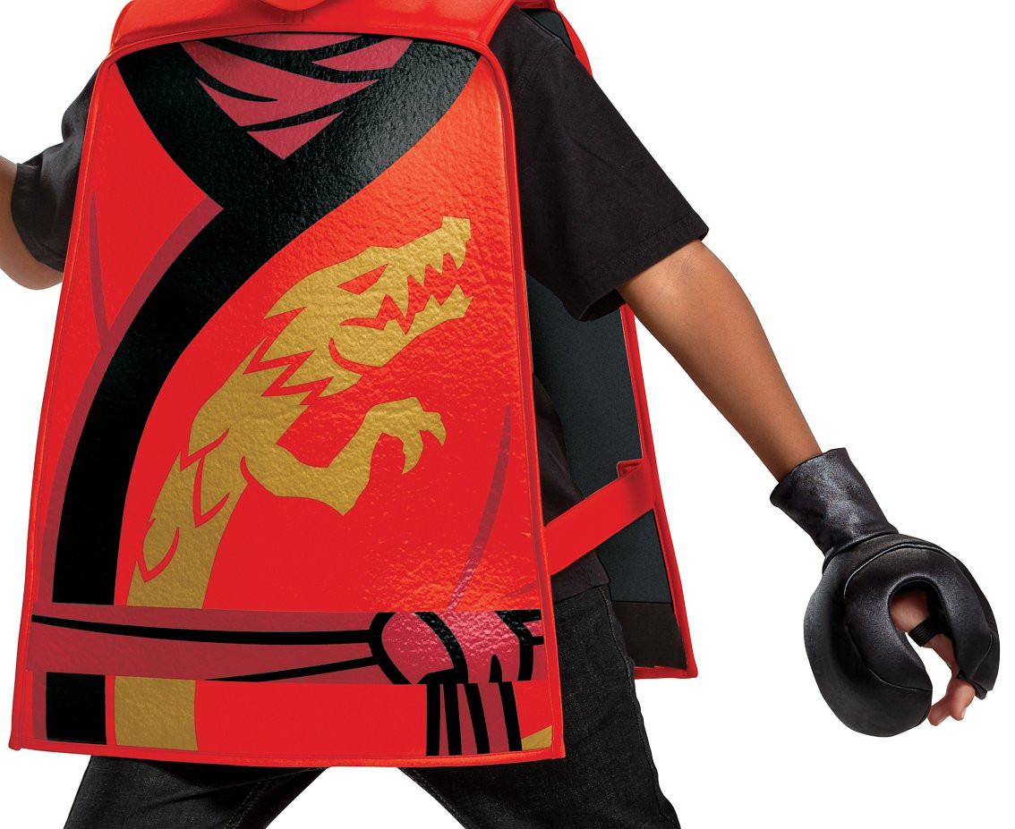 Kai Legacy Basic role-play costume - Lego Ninjago (licensed), one size / child