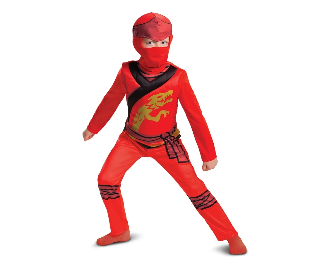 Kai Fancy role-play costume - Lego Ninjago (licensed), size S (4-6 yrs)