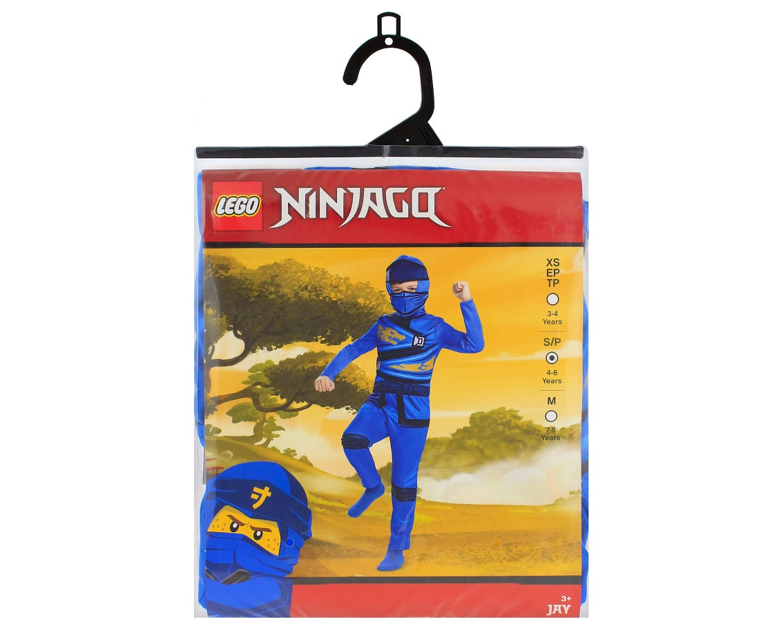Jay Fancy role-play costume - Lego Ninjago (licensed), size S (4-6 yrs)