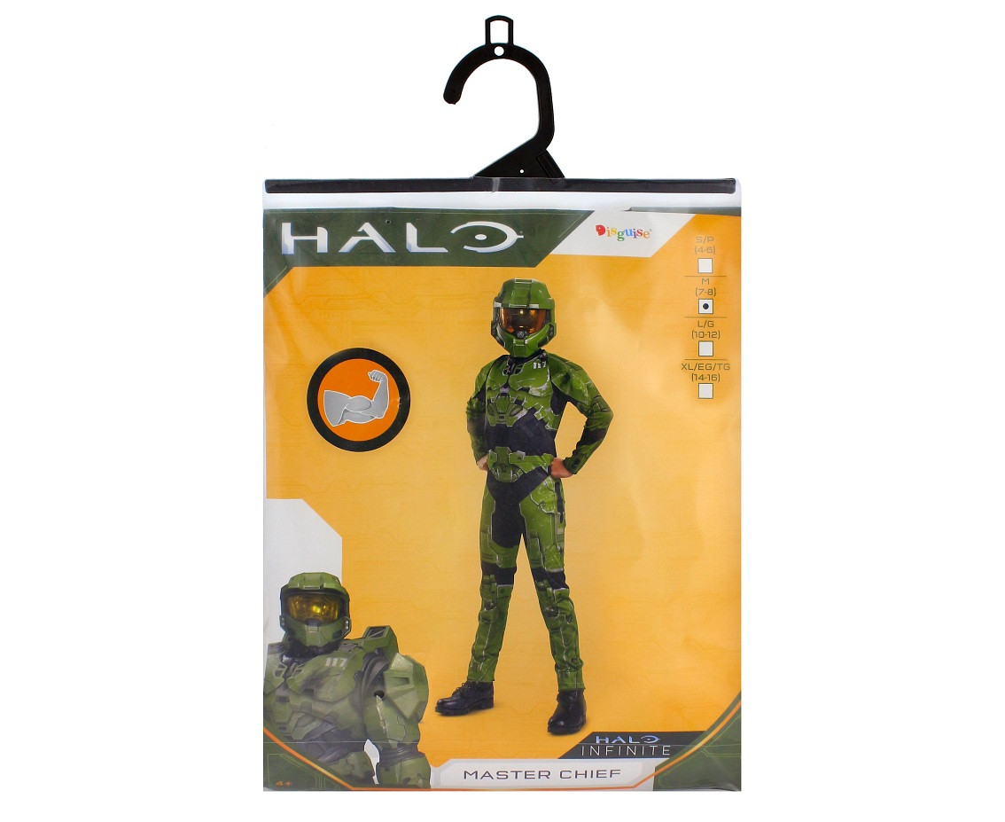 Master Chief Infinite Classic role-play costume - Microsoft (licensed), size M (7-8 yrs)