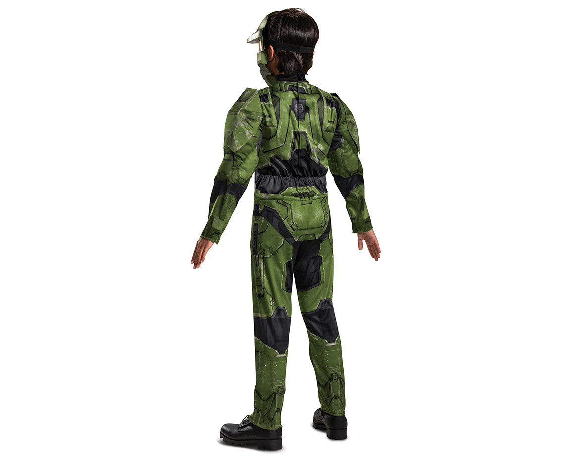 Master Chief Infinite Muscle role-play costume - Microsoft (licensed), size L (10-12 yrs)