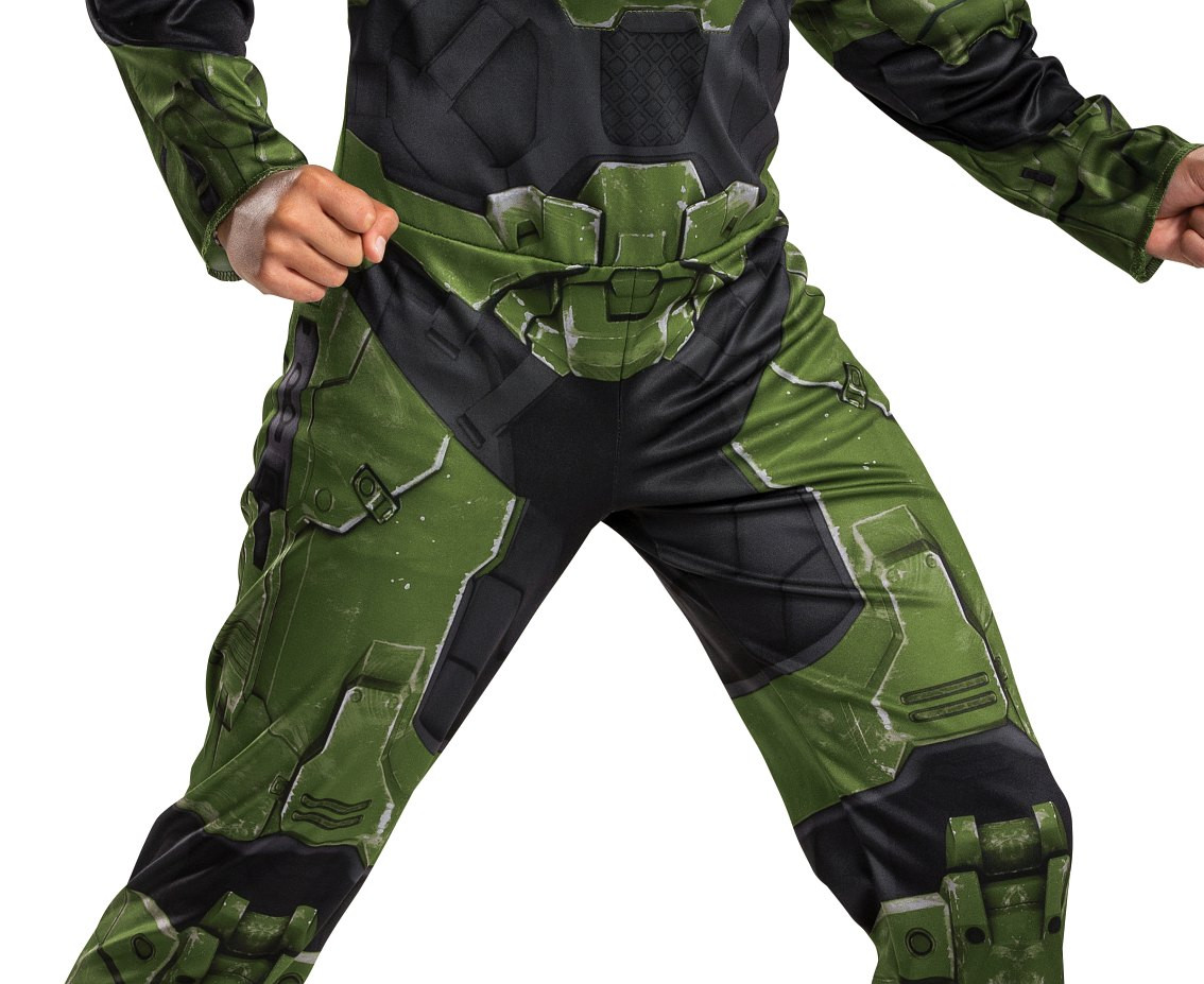 Master Chief Infinite Muscle role-play costume - Microsoft (licensed), size L (10-12 yrs)
