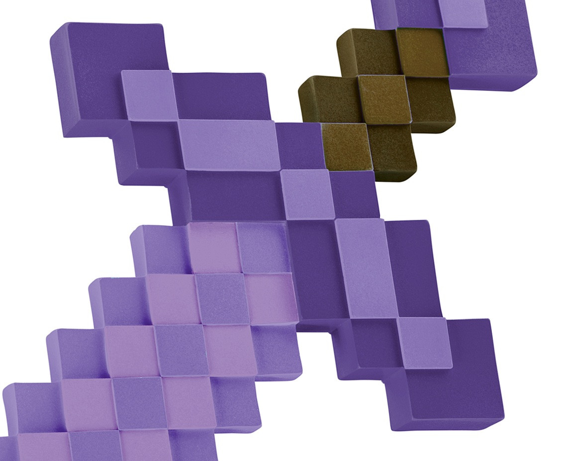 Enchanted Purple sword - Minecraft (license)