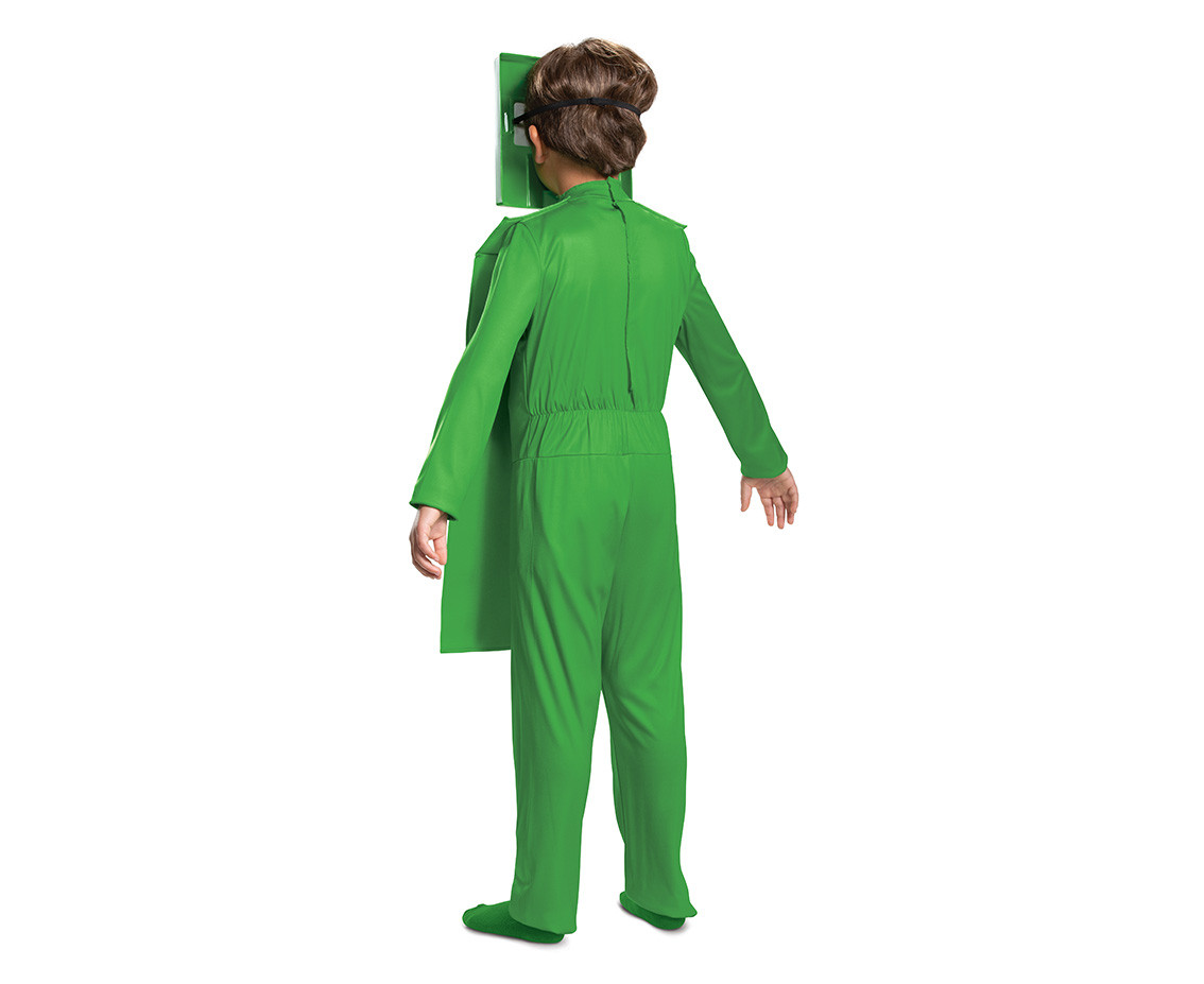 Creeper Classic role-play jumpsuit - Minecraft (licensed), size S (4-6 yrs)
