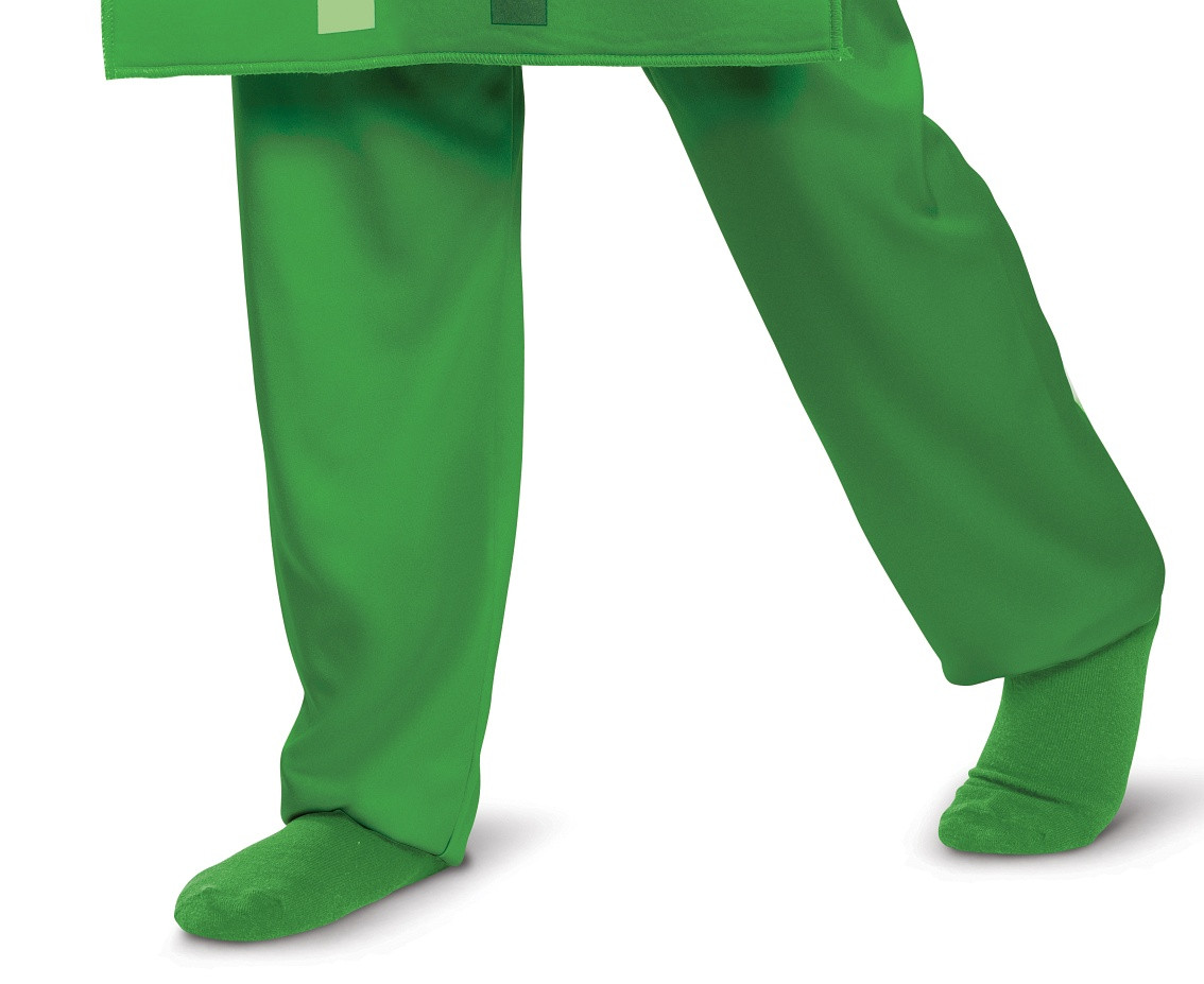 Creeper Classic role-play jumpsuit - Minecraft (licensed), size S (4-6 yrs)