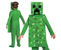 Creeper Classic role-play jumpsuit - Minecraft (licensed), size S (4-6 yrs)