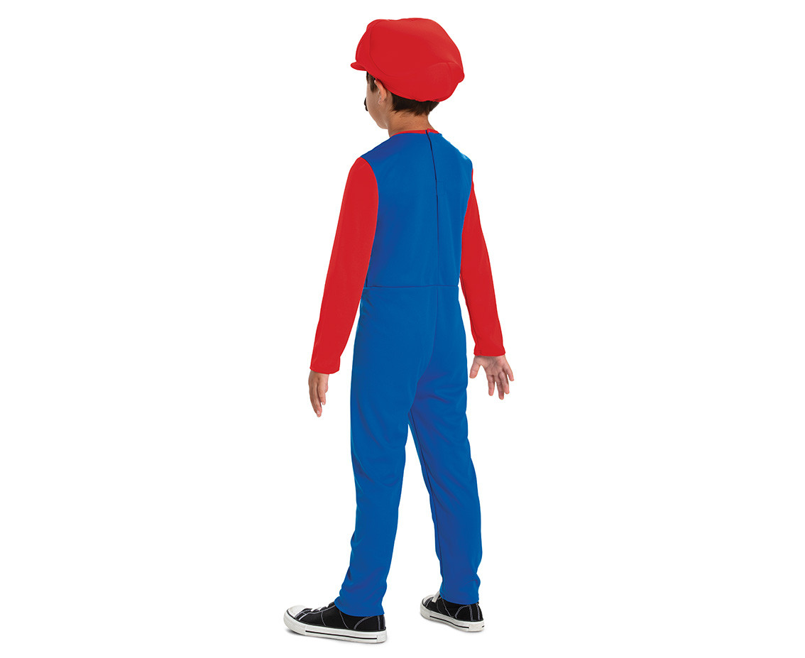 Super Mario Fancy role-play costume Nintendo (licensed), size M (7-8 yrs)
