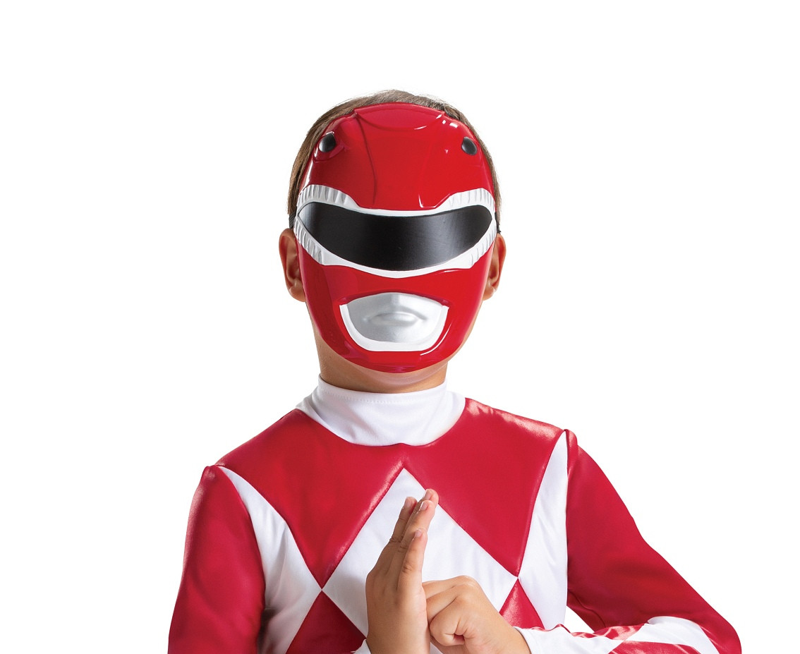 Red Ranger Fancy role-play costume - Power Rangers (licensed), size S (4-6 yrs)