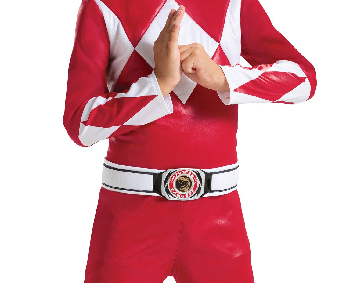 Red Ranger Fancy role-play costume - Power Rangers (licensed), size S (4-6 yrs)