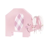 Centerpiece Floral Elephant, pink EOL