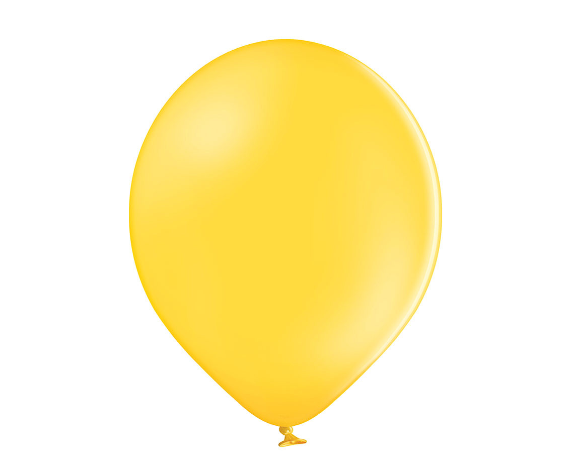 Balloons Belbal 12", B105-117, pastel bright yellow, 100pcs