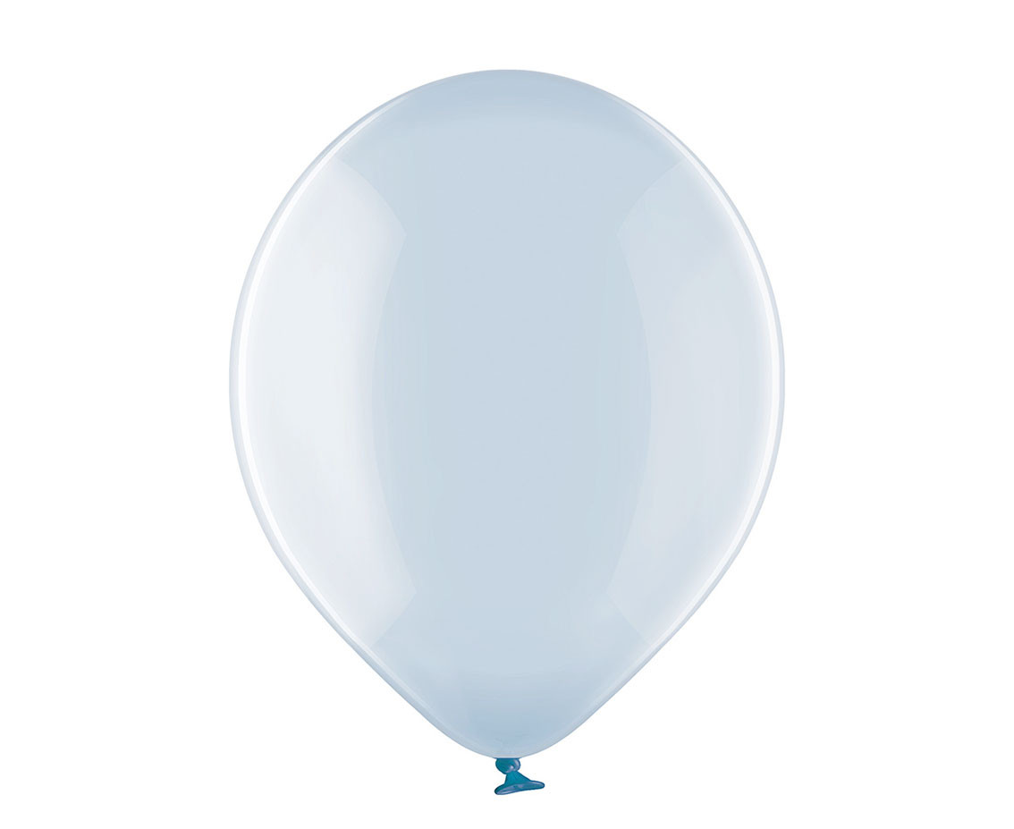 Balloons Belbal 12", B105-042, crystal soap blue, 100pcs