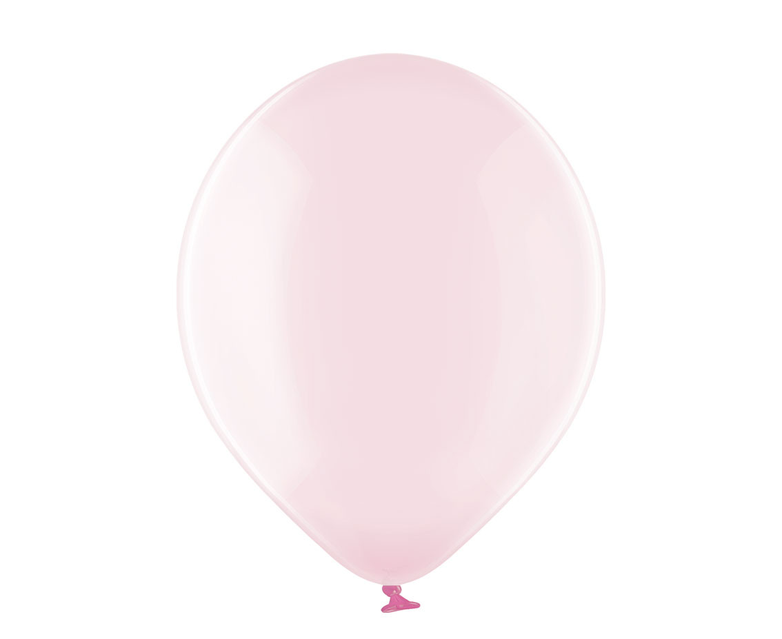 Balloons Belbal 12", B105-044, crystal soap pink, 100pcs