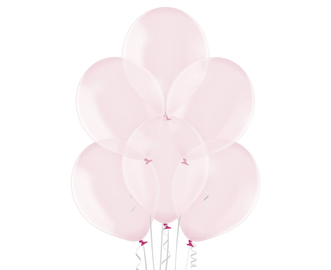 Balloons Belbal 12", B105-044, crystal soap pink, 100pcs