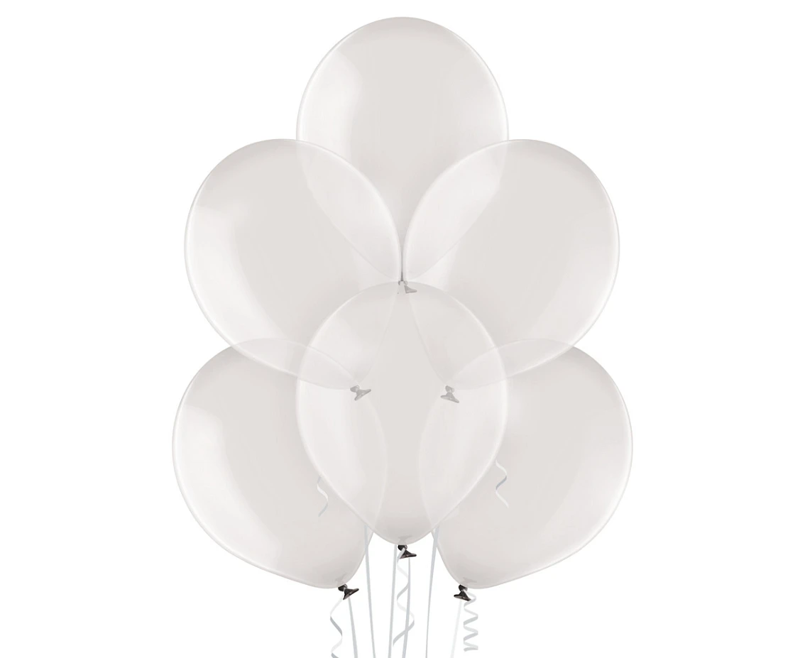 Balloons Belbal 12", B105-040, crystal soap grey, 100pcs