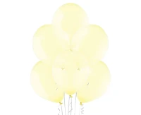 Balloons Belbal 12", B105-046,  clear soap yellow (soft colour), 100pcs
