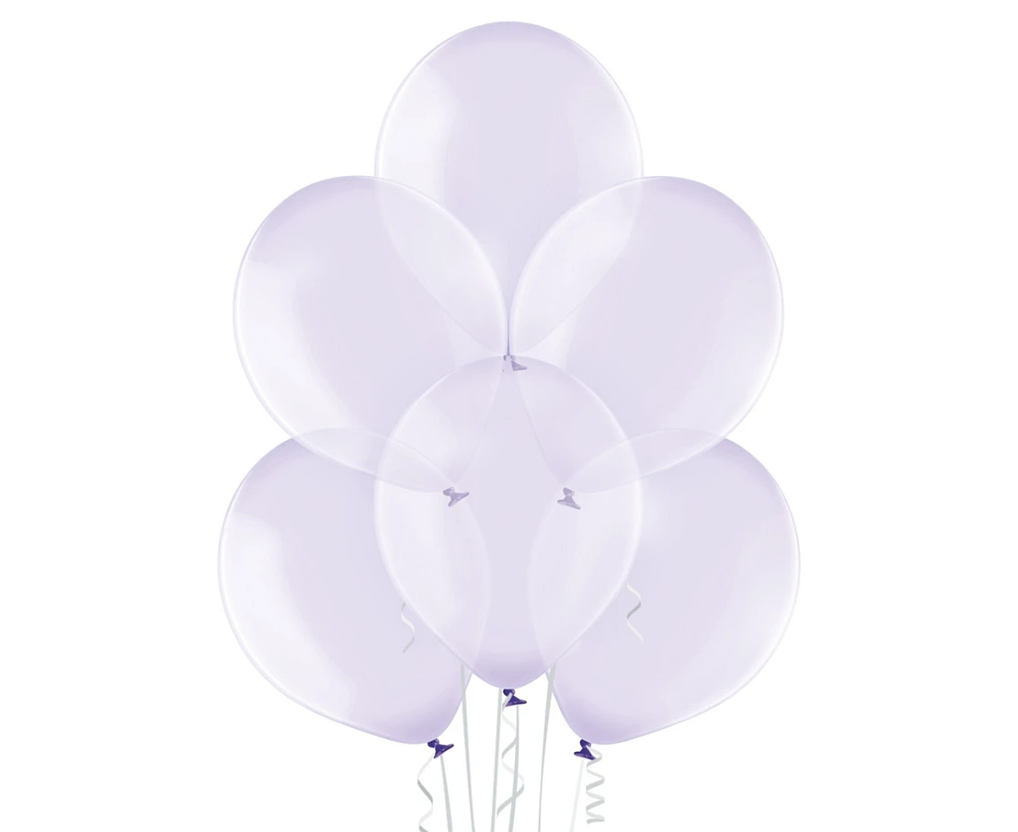 Balloons Belbal 12", B105-043, crystal soap purple, 100pcs