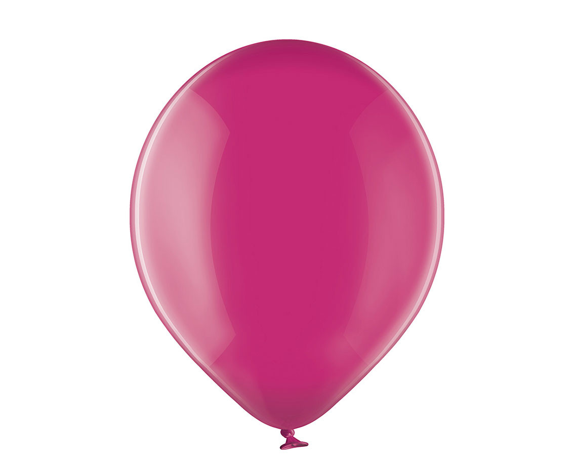 Balloons Belbal 12", B105-034, crystal fuchsia, 100pcs