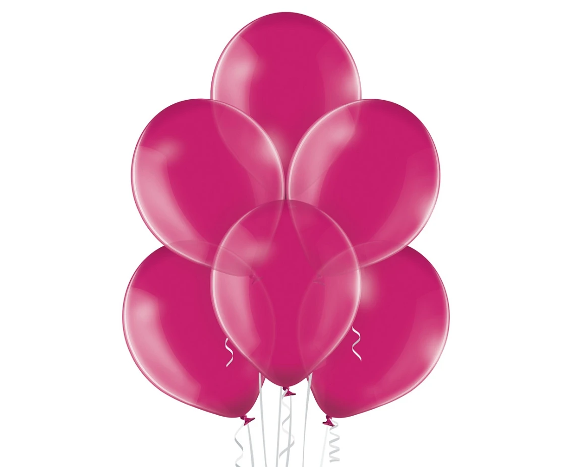 Balloons Belbal 12", B105-034, crystal fuchsia, 100pcs