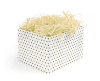 Shred paper decoration, 30g, creamy pastel