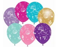 Underwater World balloon, 12"/ 5 pcs