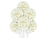 Balloons Belbal 12", D11, first communion, 6pcs