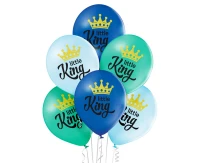 Balloons Belbal 12", D11, little king, 6pcs