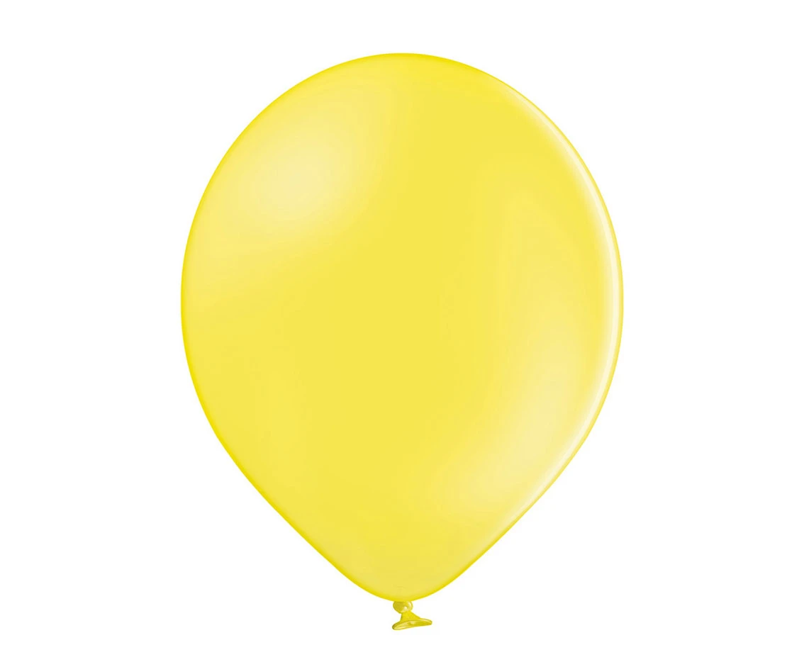 Balloons Belbal 10,5", B85-006, pastel yellow, 100pcs