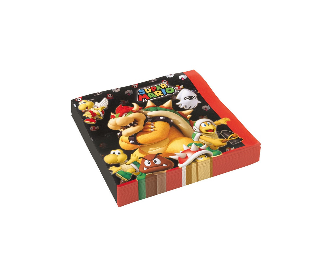 20 Napkins Super Mario 33 x 33 cm EOL