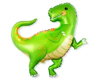Foil balloon 24" FX - Dino,  unpacked (flat)