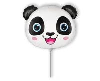 Foil balloon 14" FX - Panda (head),  unpacked (flat)