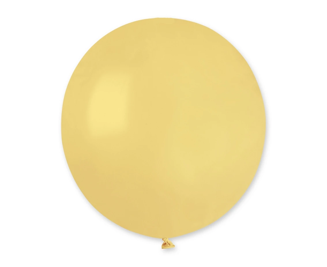 Balloons Gemar 19", pastel mustard, 50pcs EOL