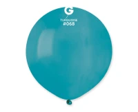 Balloons Gemar 19", pastel turquoise-blue, 50pcs EOL
