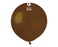 Balloons Gemar 19", pastel brown, 50pcs EOL