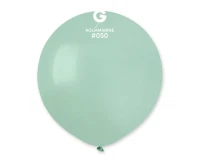 Balloons Gemar 19", pastel turquoise-green, 50pcs