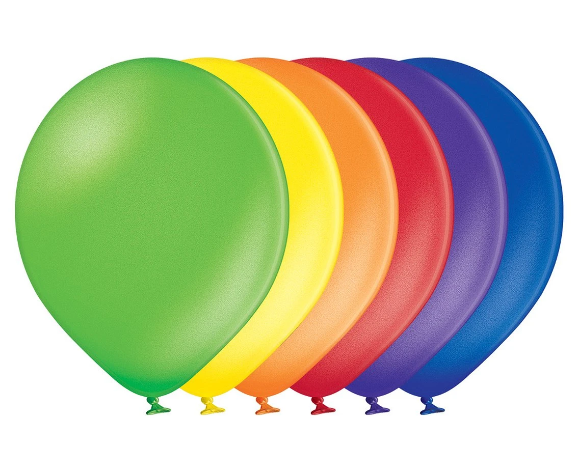 Balloons Belbal 10,5", B85-301, metallic mix,  100pcs