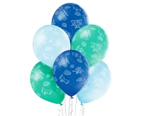 Balloons Belbal 12", D11, planes, 6pcs
