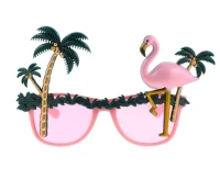Palm Tree & Flamingo glasses