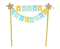 Cake topper Mam Roczek, for a boy
