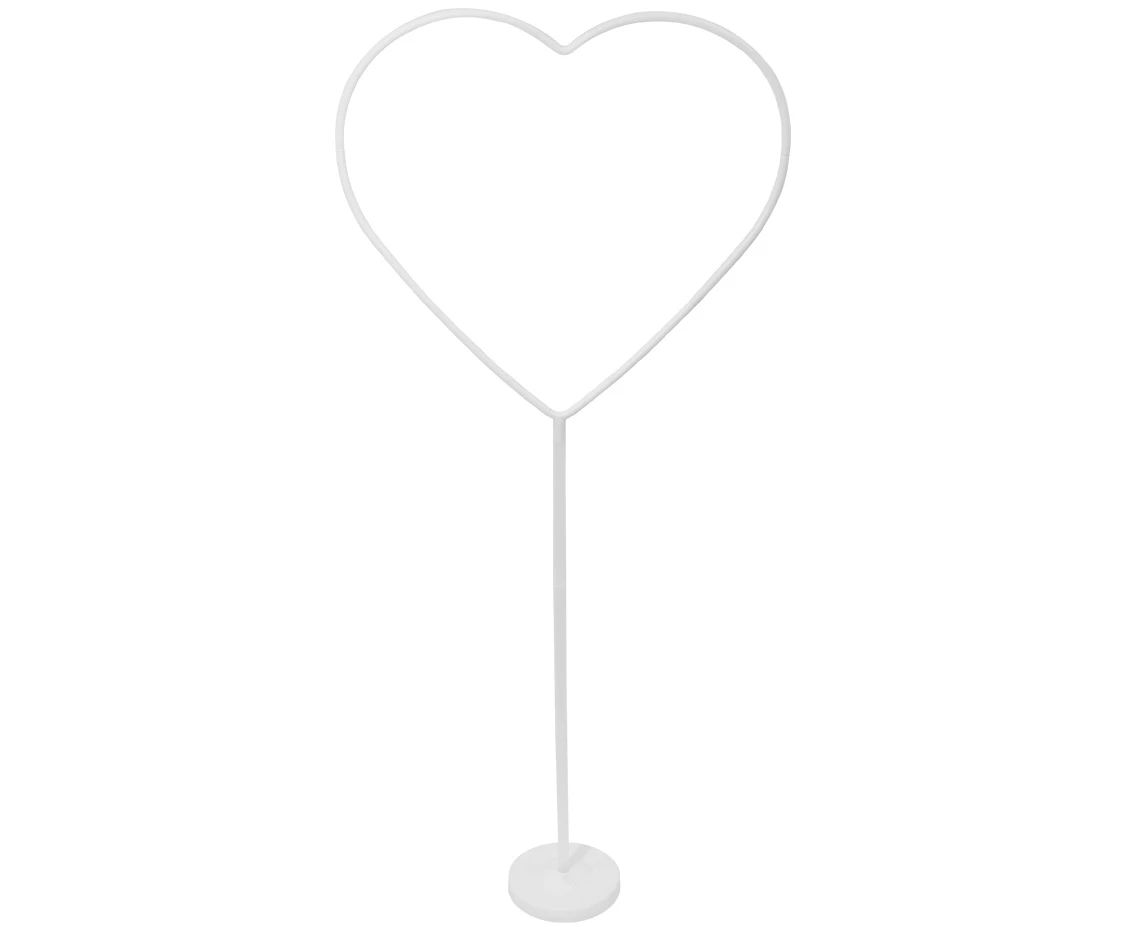Decoration frame on a rack, Heart shape, 78x162 cm