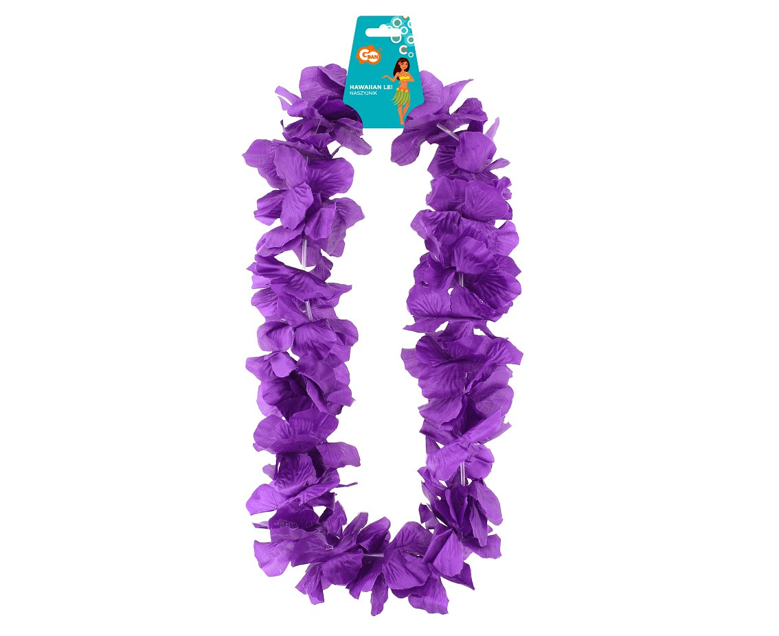 Hawaiian Lei, satin purple EOL