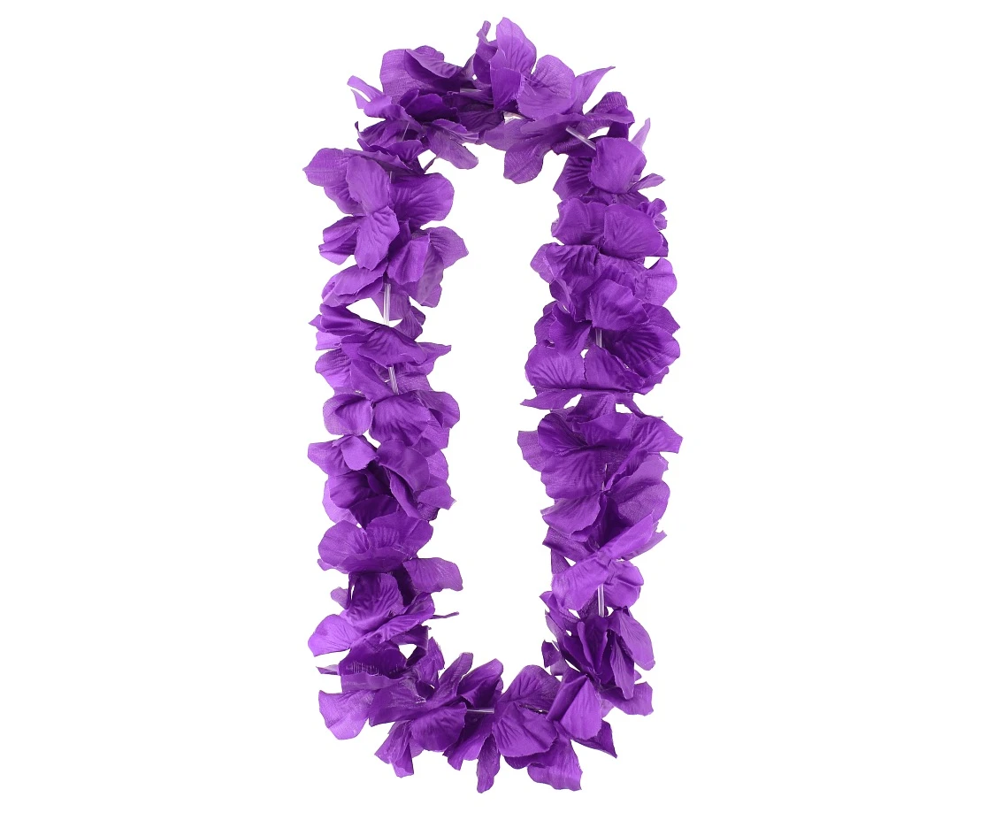 Hawaiian Lei, satin purple EOL