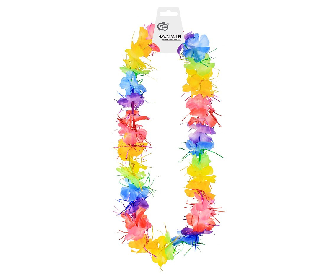 Hawaiian Lei, colourful tinsels