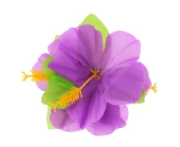 Hawaiian hairpin, large, purple EOL