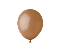 Balloons Gemar 5", pastel mocha brown, 100pcs