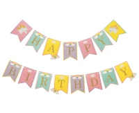 Happy Birthday garland - Unicorn, 2 x 200 cm EOL