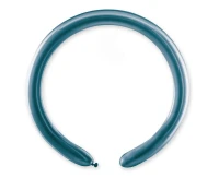 Balloons Gemar, modelling balloon, shiny blue, 100pcs EOL