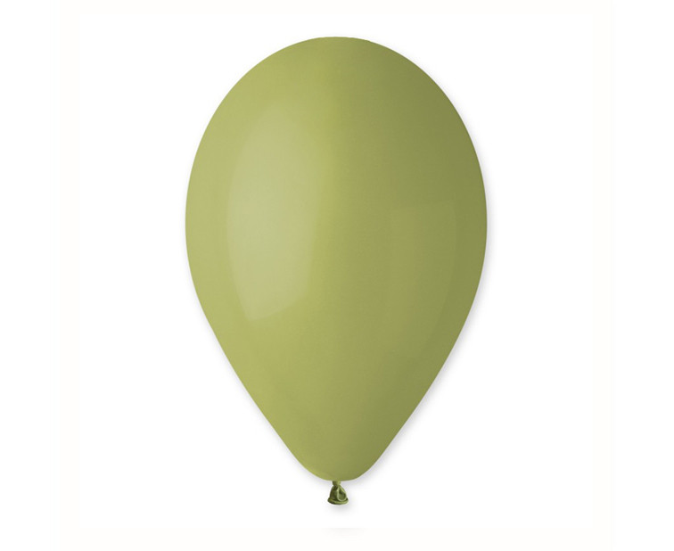 Balloons Gemar 12", pastel jungle green, 100pcs